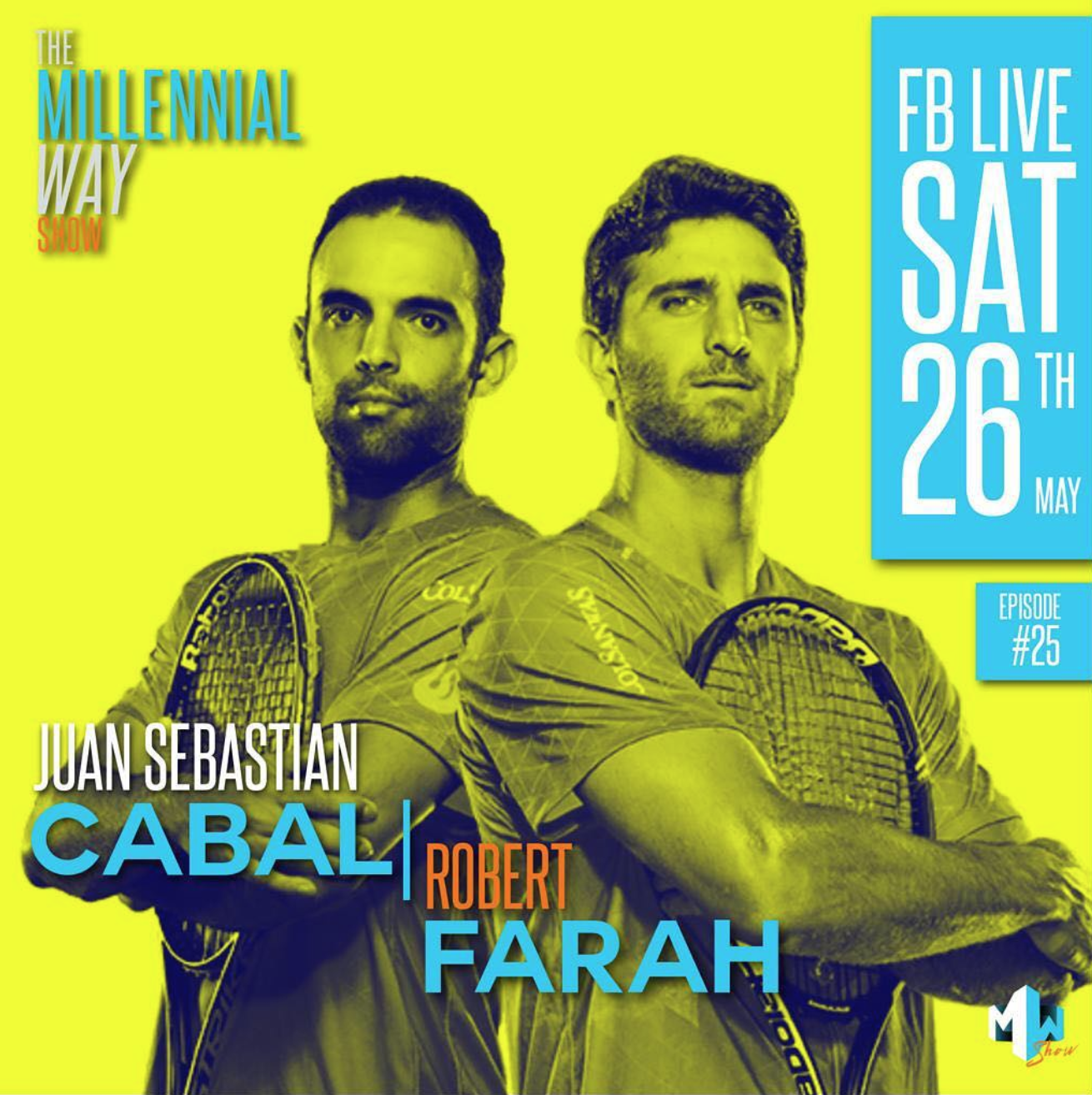 Robert Farah and Juan Sebastián Cabal, Colombian Tennis Rockstars, Cool Fire Chat!